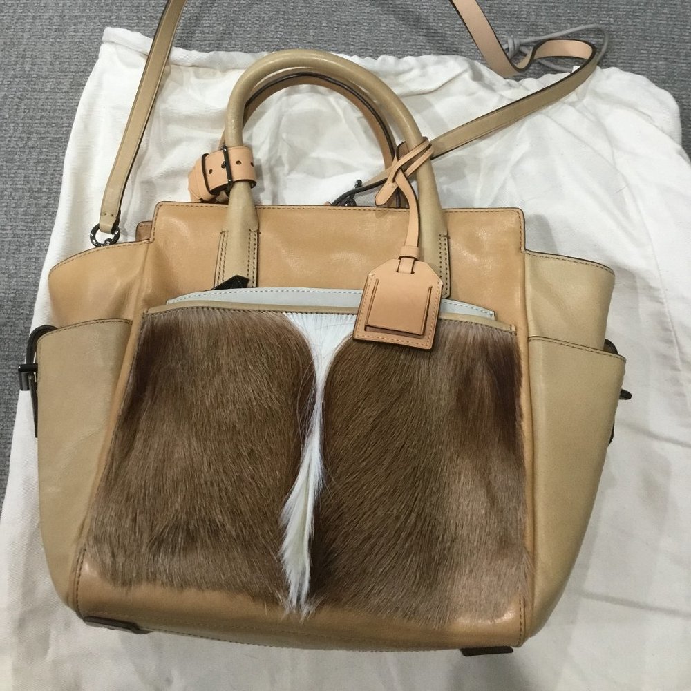Reed Krakoff for Coach springbok fur Bag New $1600.00 - Picture 3 of 5